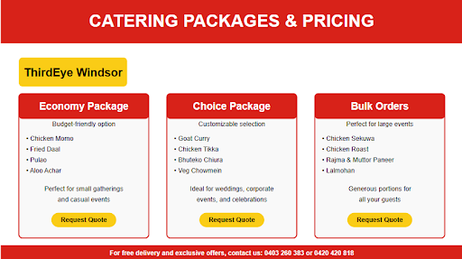 Catering Package